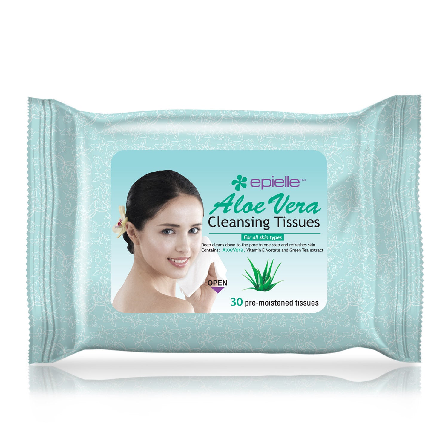 Aloe Vera Facial Cleansing Tissues
