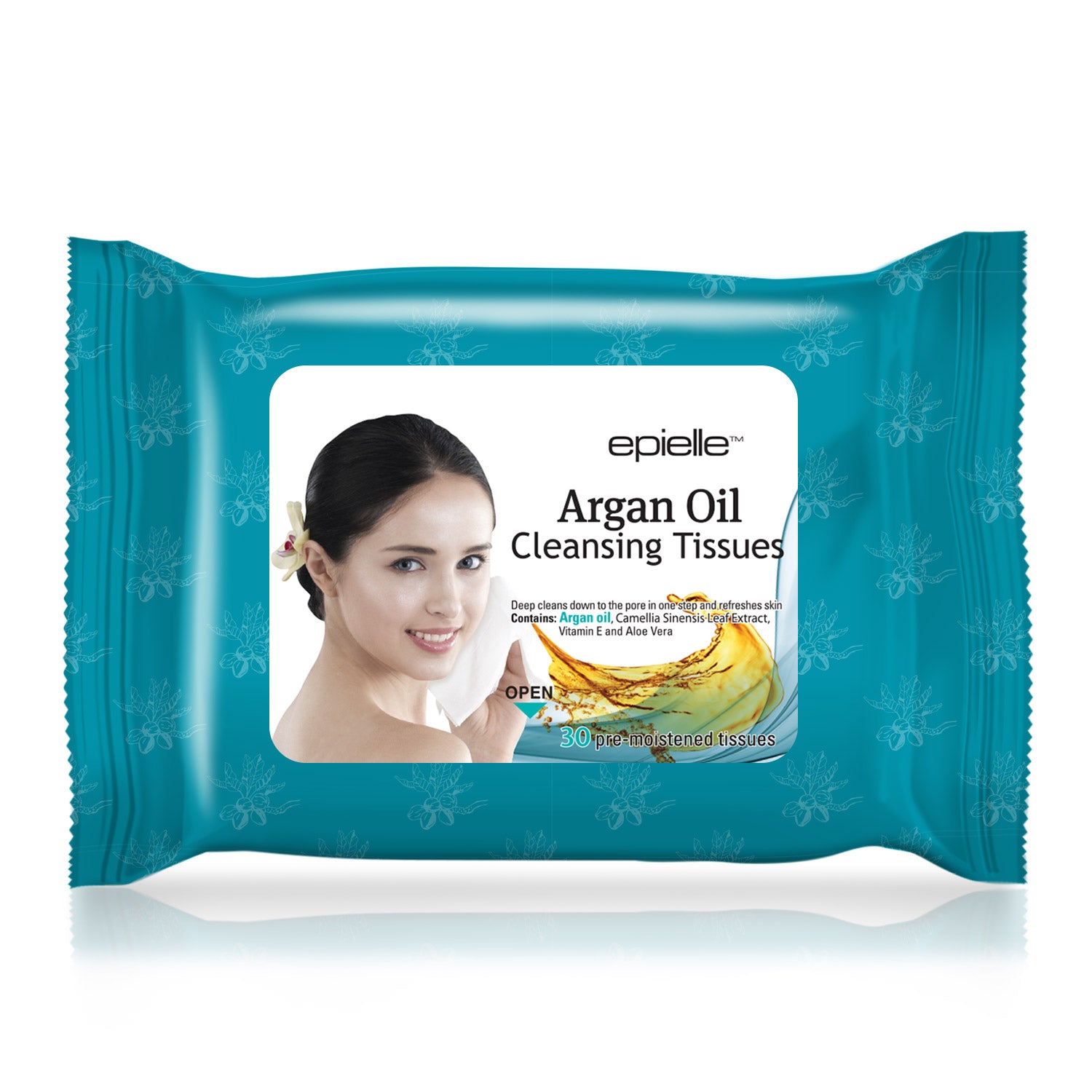 Argan Oil Facial Cleansing Tissues | 30ct