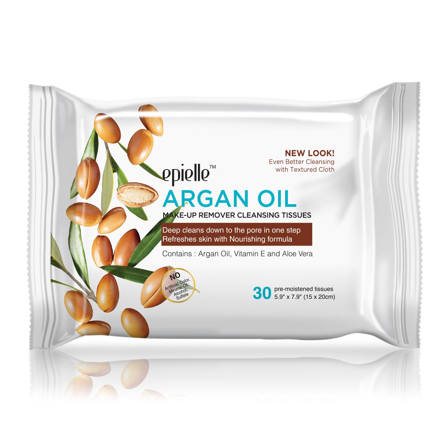 Argan Oil Make-up Removing Cleansing Tissues | 30ct