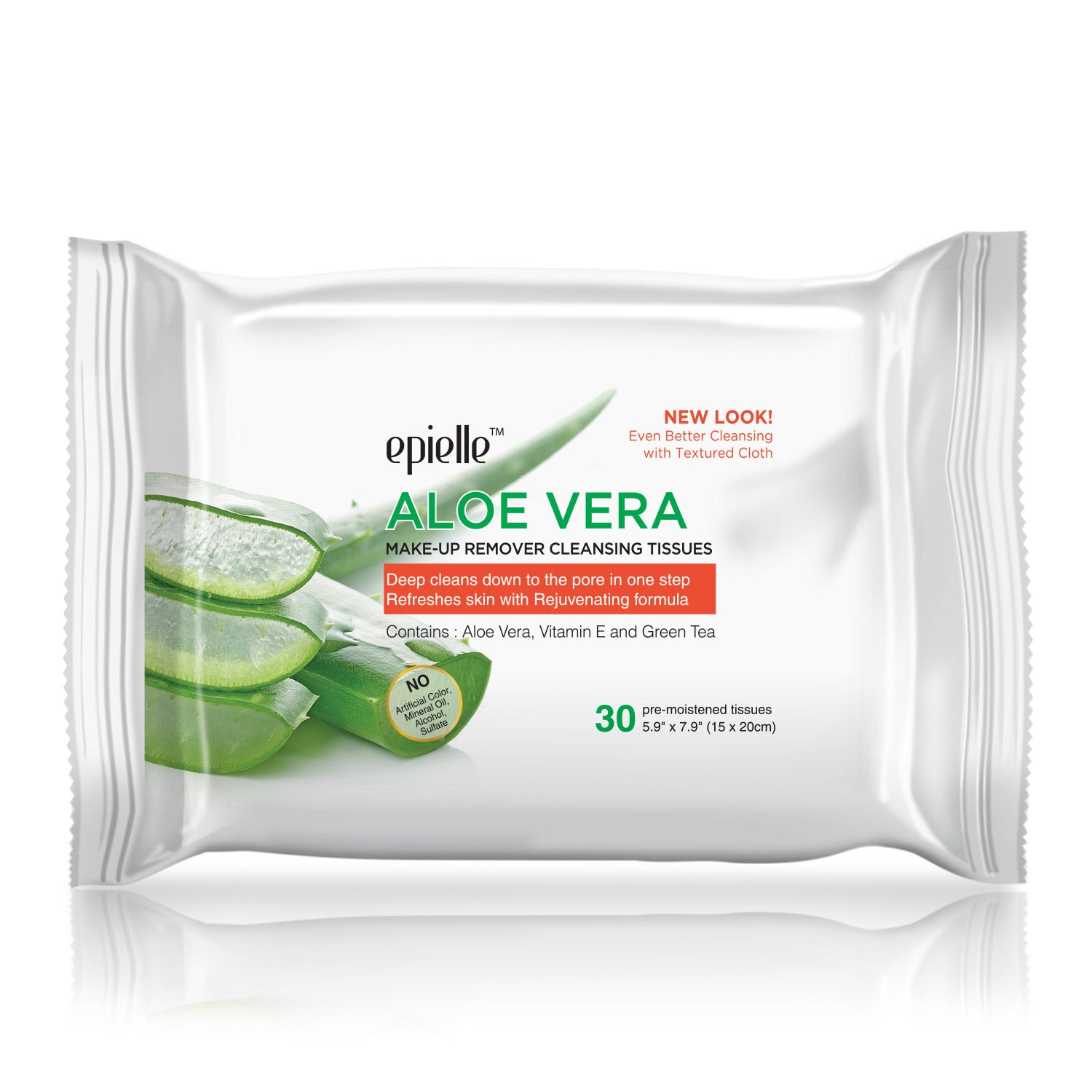 Aloe Vera Make-up Removing Cleansing Tissues | 30ct