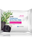 Charcoal w/ Tea Tree Make-Up Remover Cleansing Tissues | 30ct