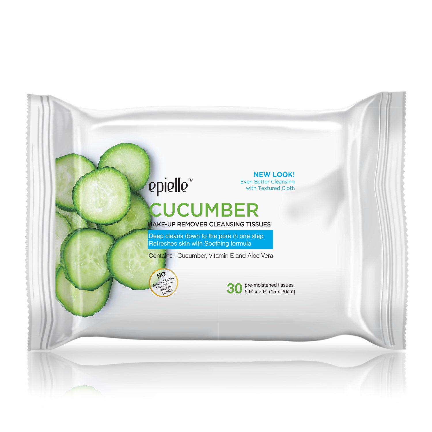 Cucumber Make-up Removing Cleansing Tissues | 30ct