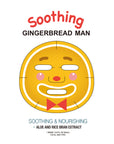 Gingerbread Character Sheet Mask | Soothing + Nourishing