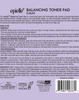 Balancing Toner Pads | Soothing & Hydrating Toner Pads for Sensitive Skin (2 Packs, 4 Pads Total)