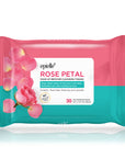 Rose Petal Makeup Removing Cleansing Wipes | 30ct