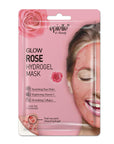 Glow Rose Petal Hydrogel Mask | Rose Water, Vitamin C, and Collagen