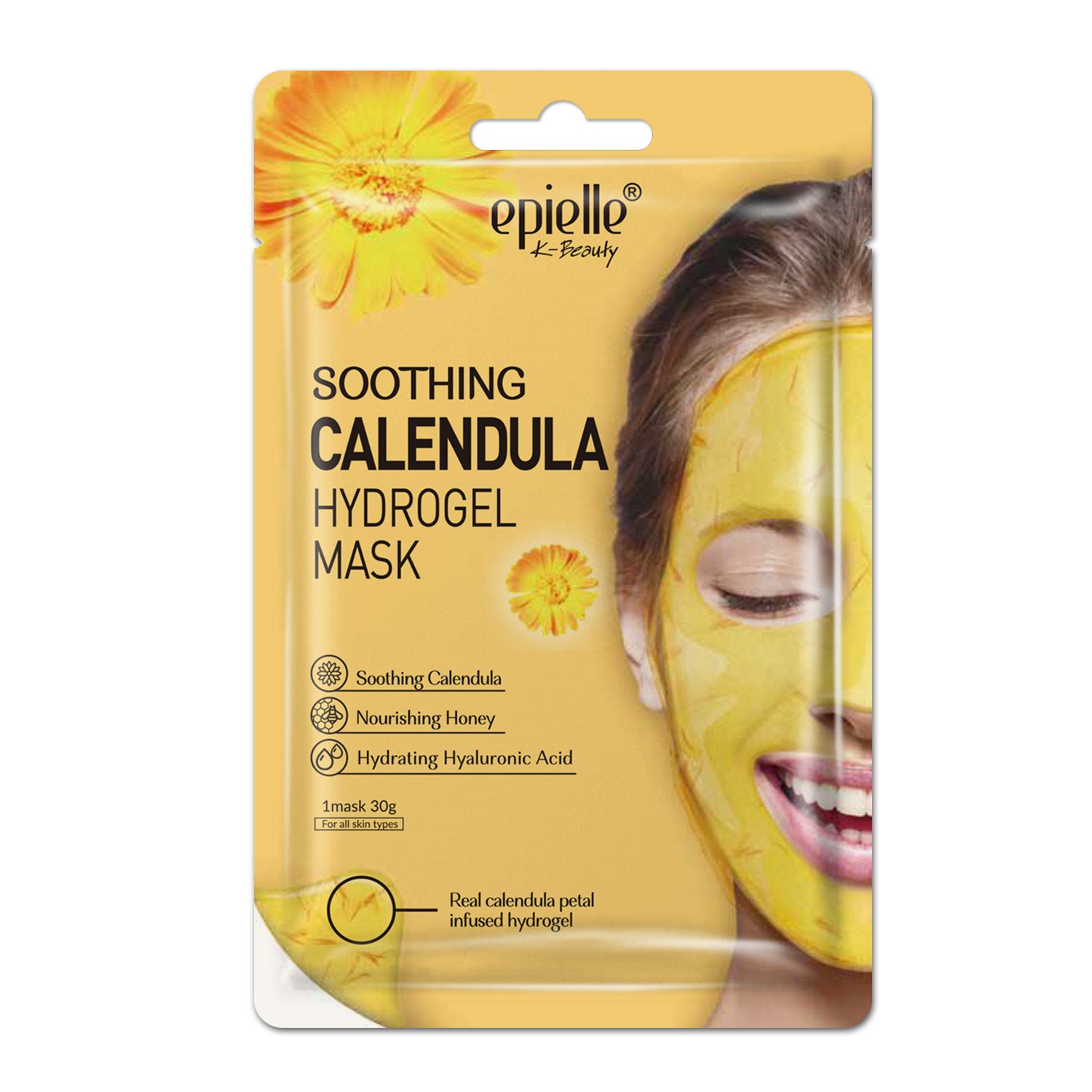 calendula & aloe soothing hydration masque epielle