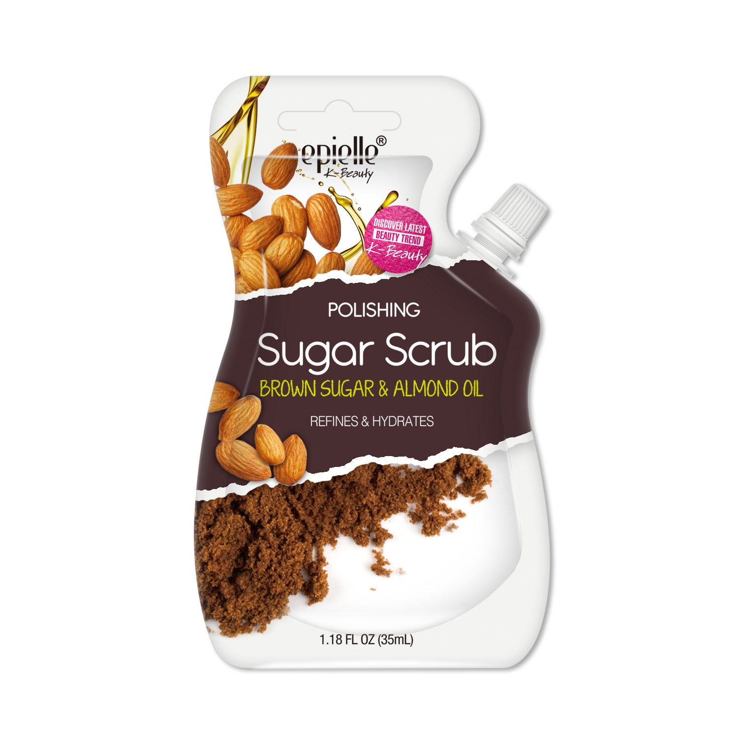 Polishing Sugar Scrub with Brown Sugar & Almond Oil