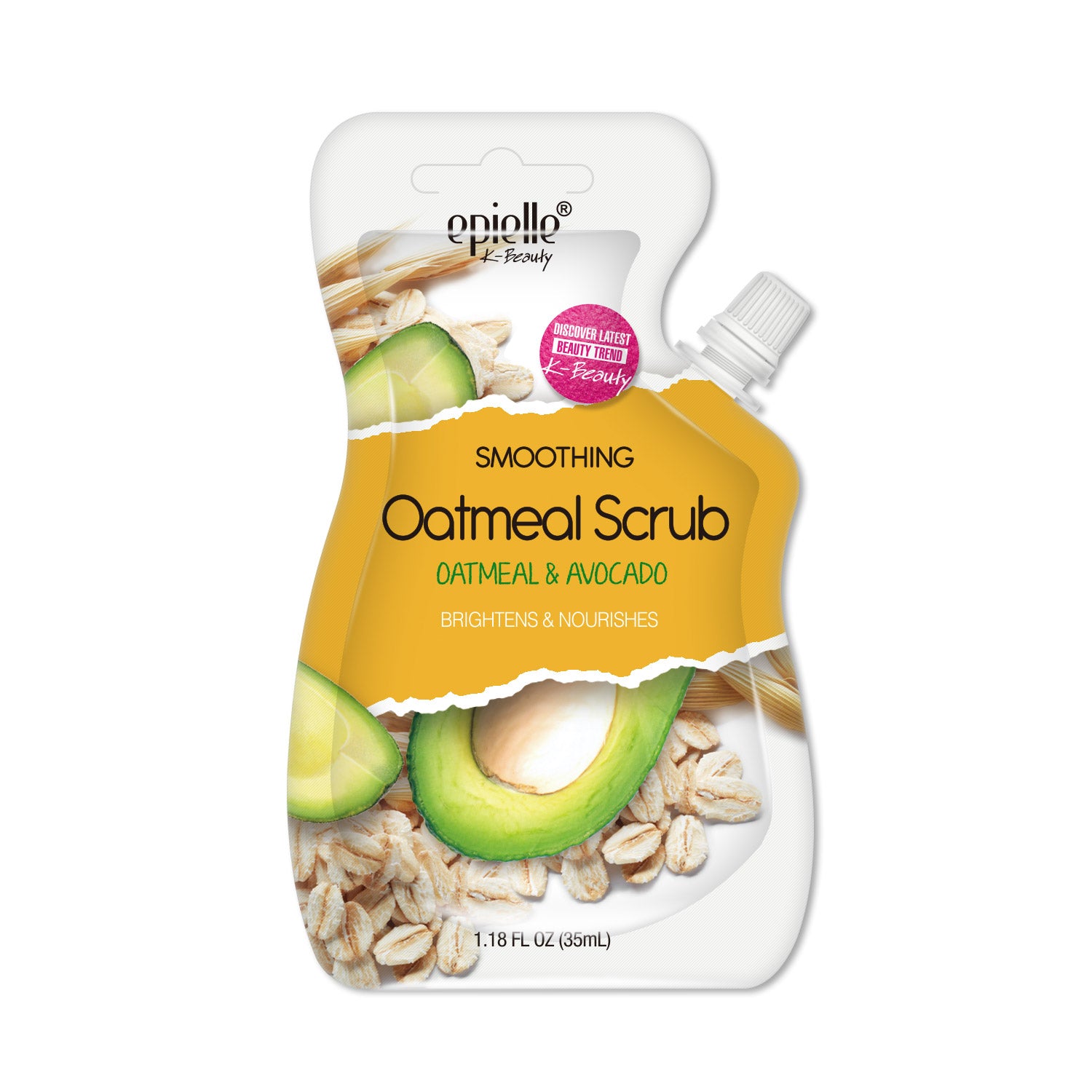 Smoothing Oatmeal Scrub with Avocado