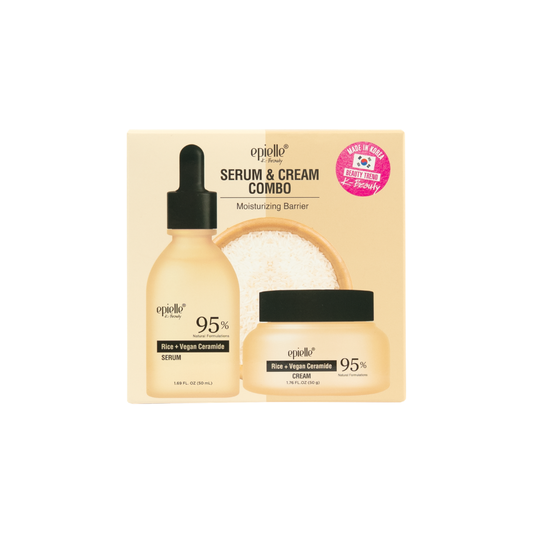 Facial Serum+Cream Combo | Rice – epielle®