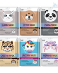Animal Character Sheet Masks