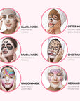 Animal Character Sheet Masks