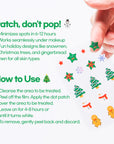 Acne Patch Shapes (Holiday) | 85 Patches | Infused with Tea Tree Oil