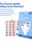 Acne Patch Shapes (Daily) | 72 Patches | Infused with Tea Tree Oil