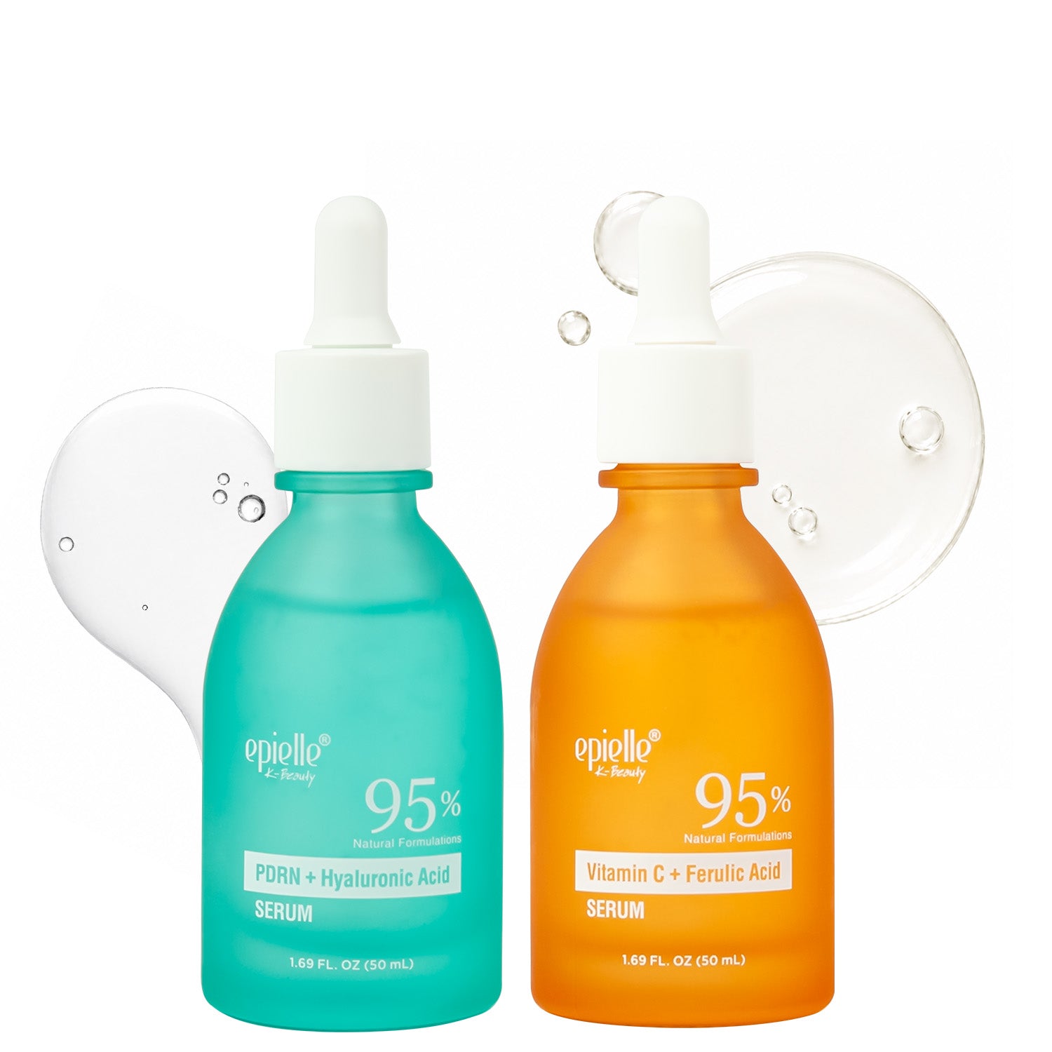 Facial Serum DUO | PDRN + Vitamin C – epielle®