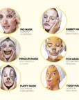 Animal Character Sheet Masks