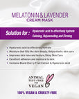 Melatonin & Lavender Cream Mask | Calming, Firming, Rejuvenating