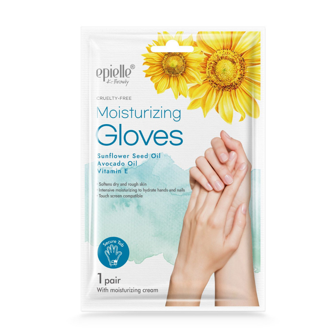 Moisturizing Gloves Mask | Contains Sunflower Extract, Avocado Oil, and Vitamin E
