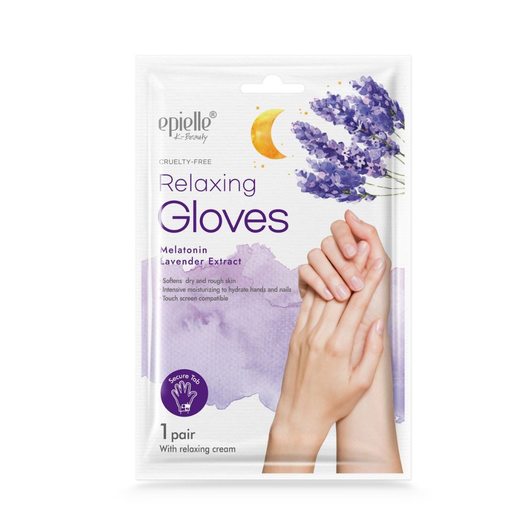 Relaxing Gloves Mask | Contains Melatonin & Lavender Extract