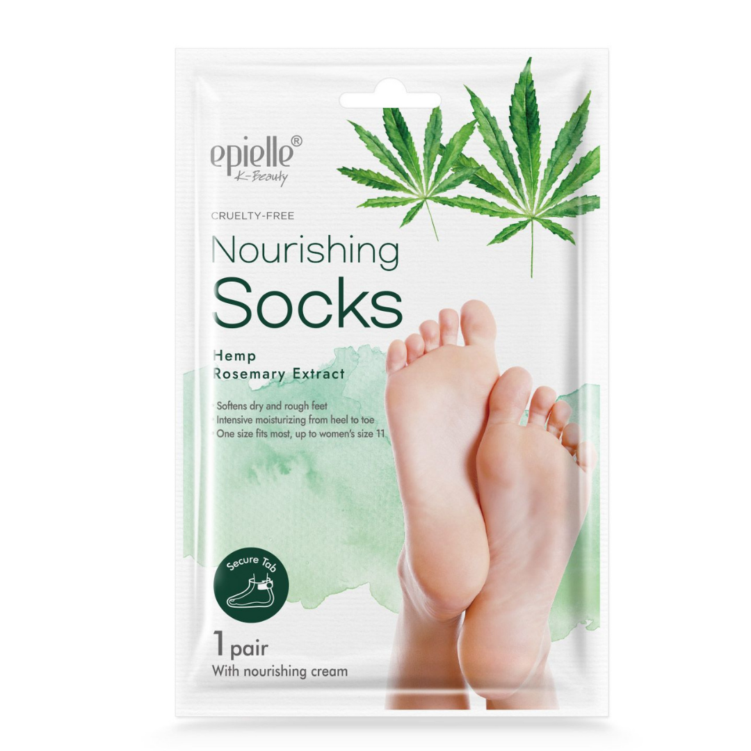 Nourishing Socks Mask | Contains Hemp and Rosemary Extract