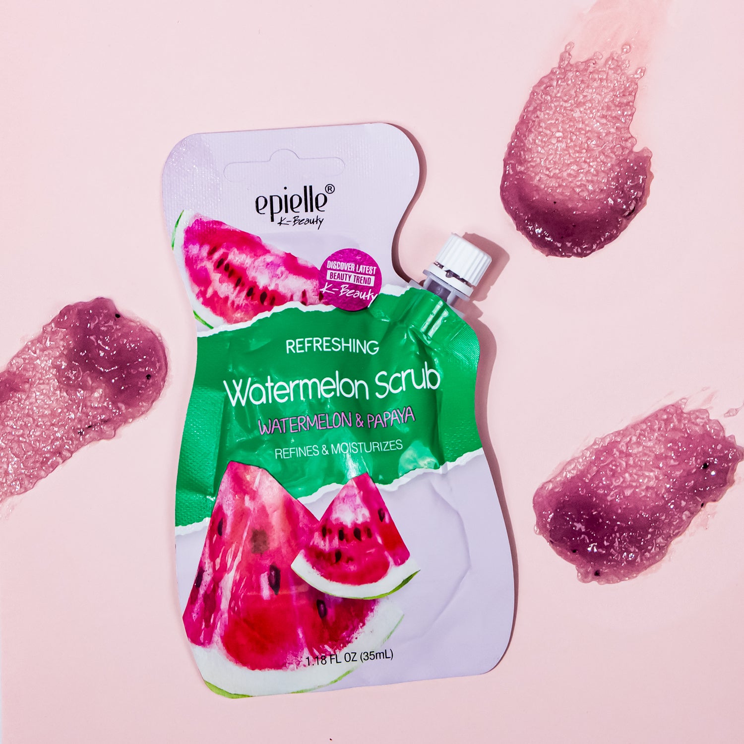 Refreshing Watermelon Scrub with Papaya