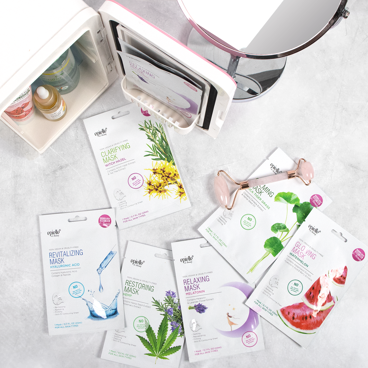 Premium Benefit Sheet Masks Collection | 6 Pack or 12 Pack – epielle®