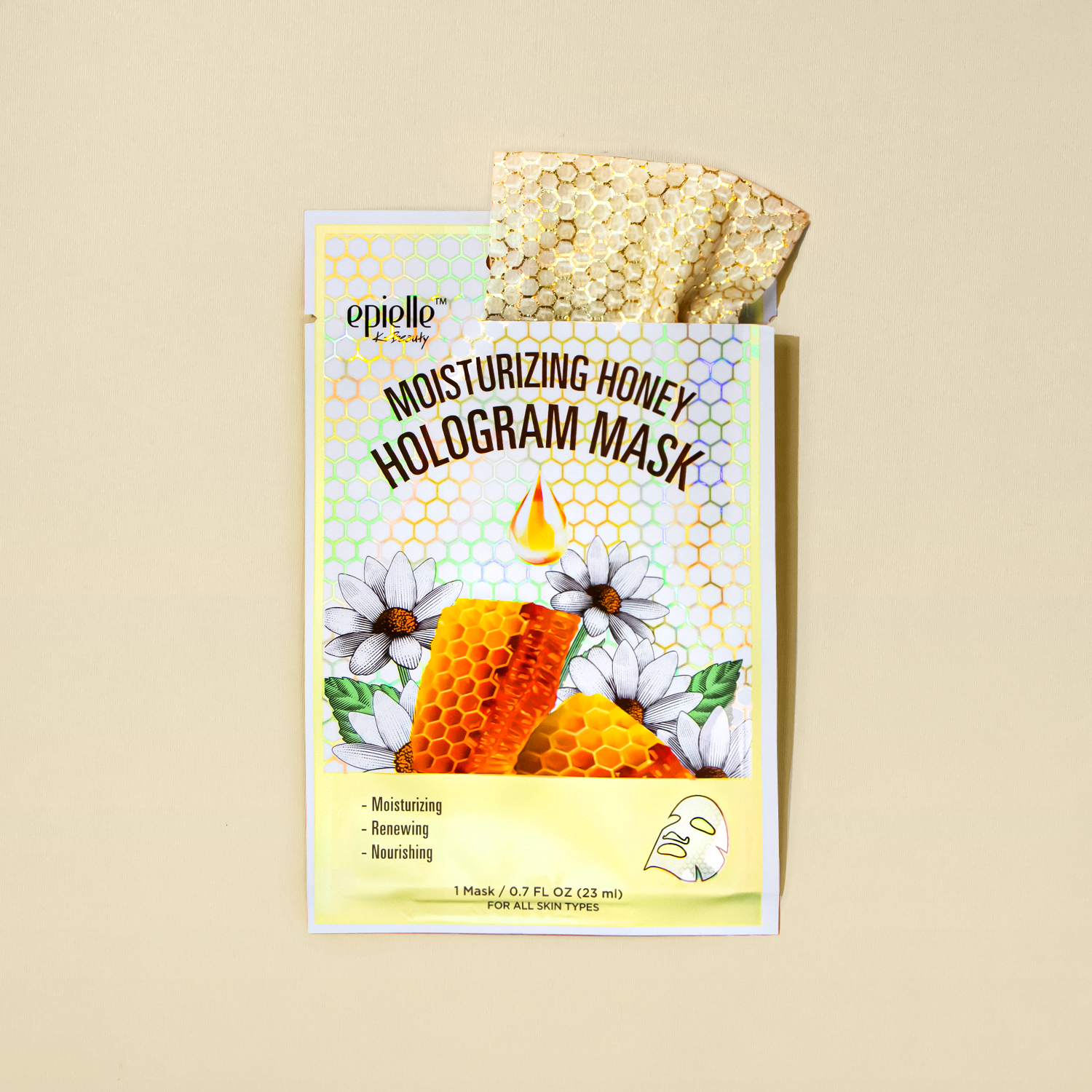 Moisturizing Honey Hologram Sheet Mask