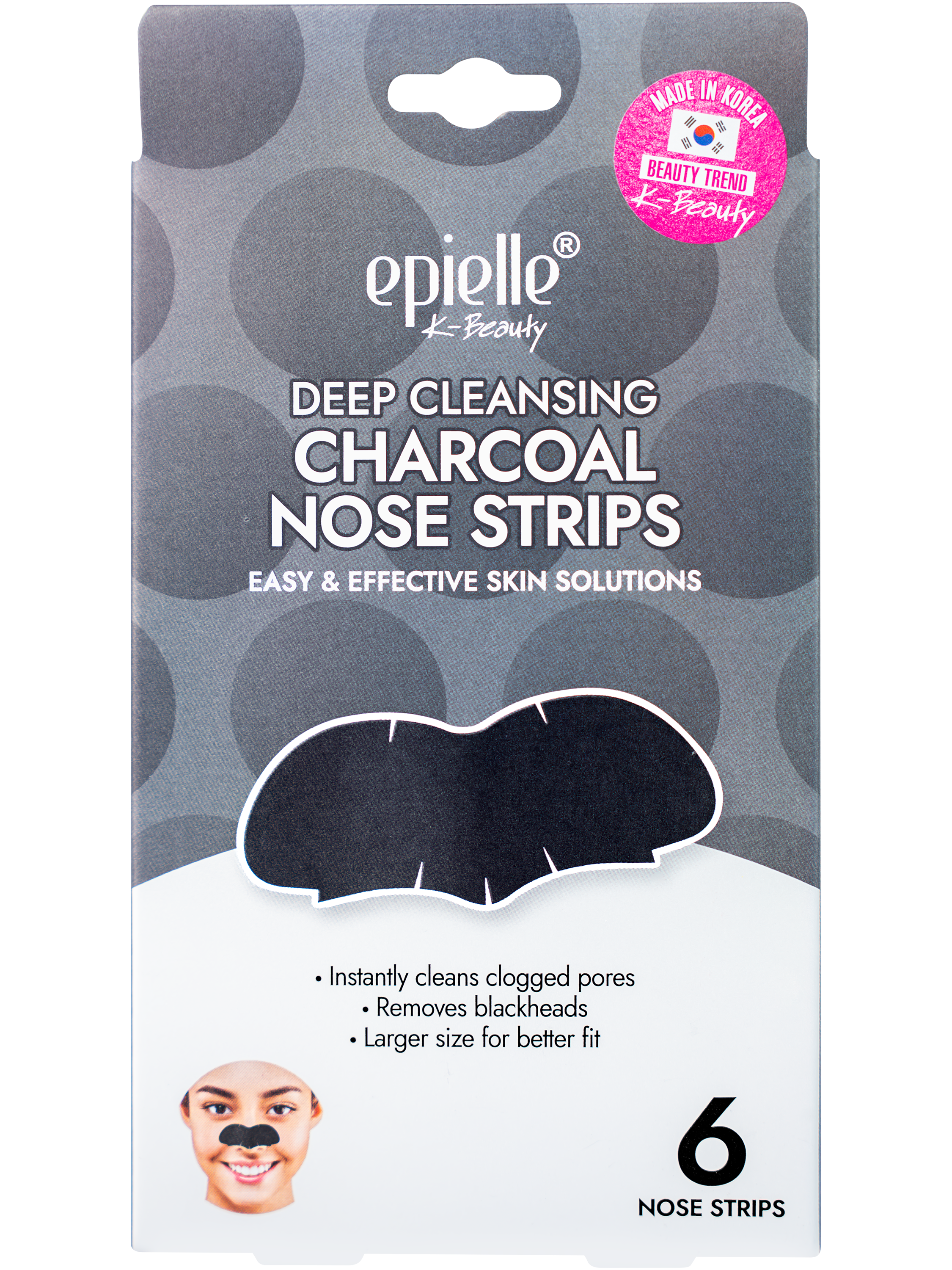 Deep Cleansing Charcoal Nose Strips | 6 Count