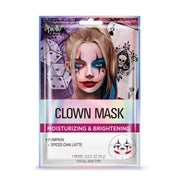 Halloween Clown Character Facial Sheet Mask | Moisturizing + Brightening
