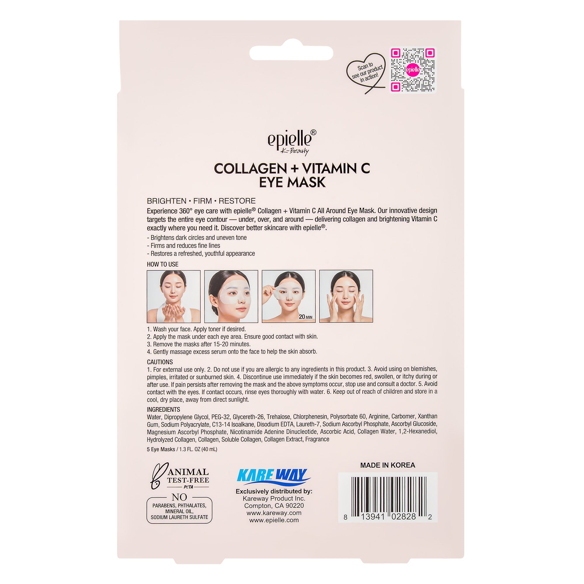 Collagen + Vitamin C All Around Eye Mask