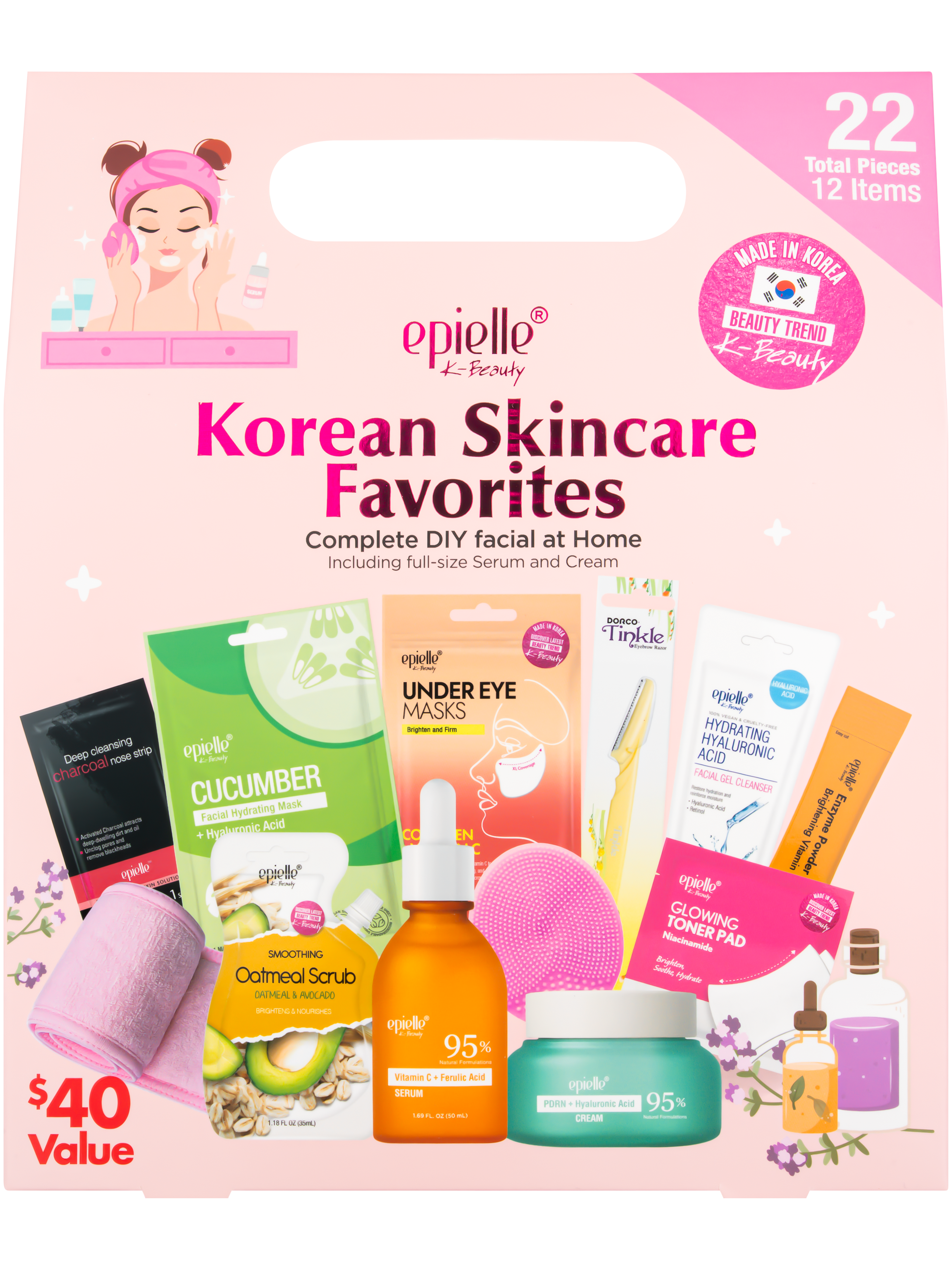 Korean Skincare Favorites | 22-Piece Set