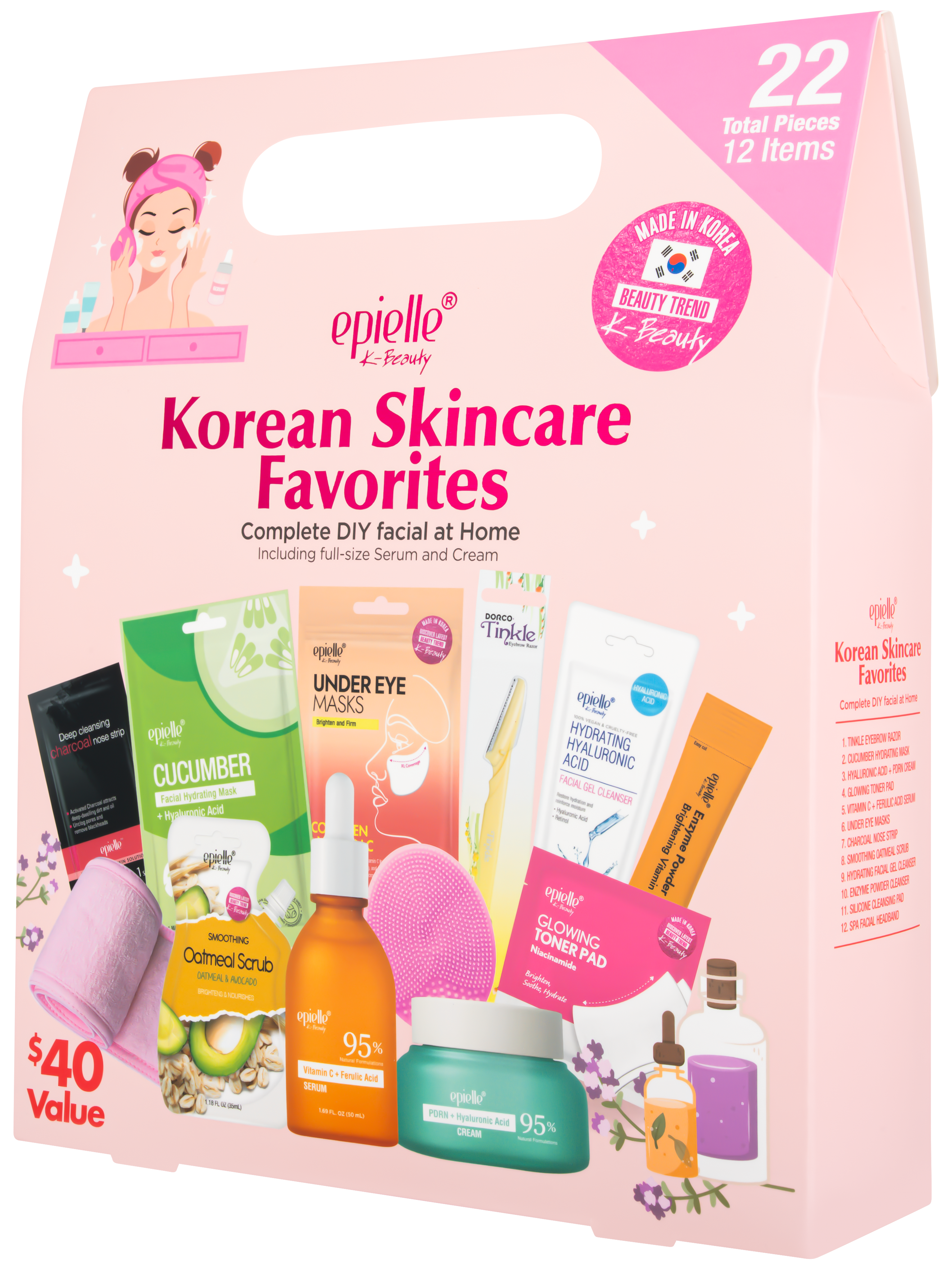 Korean Skincare Favorites | 22-Piece Set