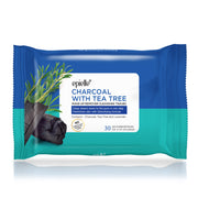 Charcoal with Tea Tree Makeup Removing Cleansing Tissues | 30ct