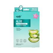 Aloe Facial Soothing Mask + Green Tea Extract | 10 Count
