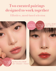 epielle x herg Over Lip Glow Duo | Plum Whisper Tint + Dusty Mauve Pencil