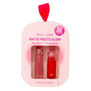 epielle x herg Matte Meets Glow | Guava Kiss Tint & Ruby Fizz Oil