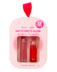 epielle x herg Matte Meets Glow | Guava Kiss Tint & Ruby Fizz Oil