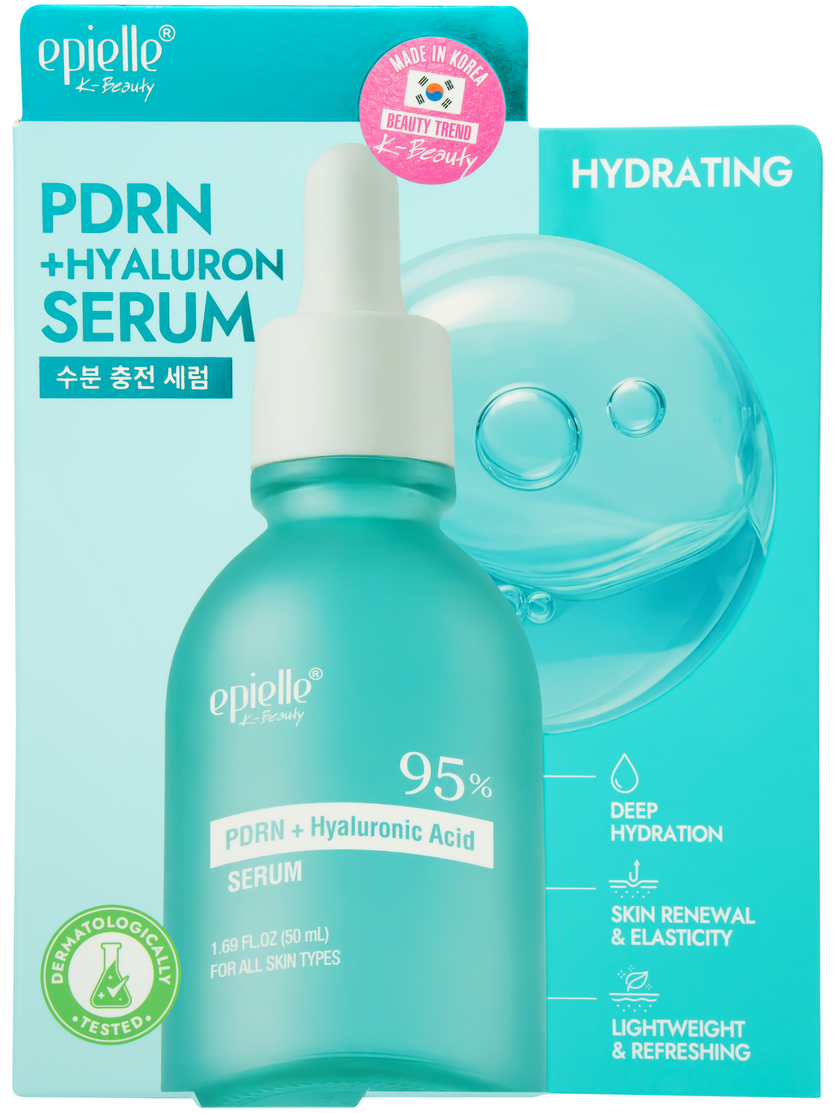 PDRN + Hyaluronic Acid Serum | Deep Hydration + Elasticity Care