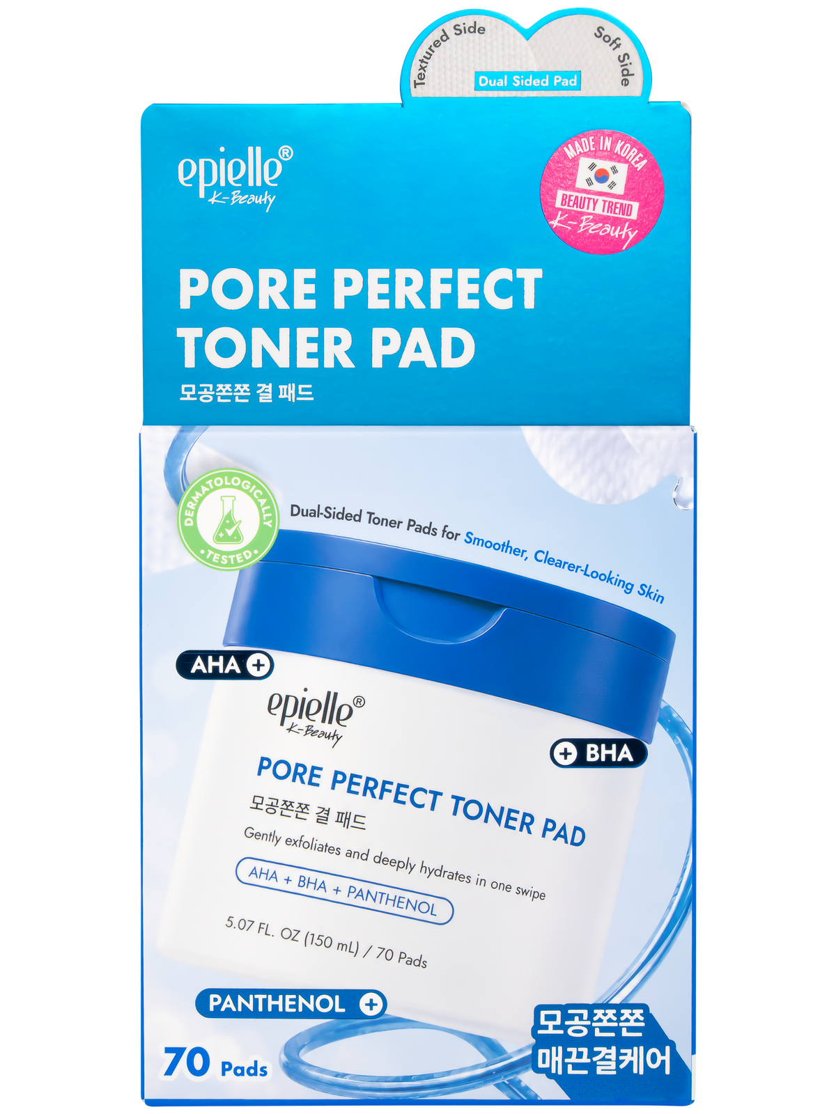 Pore Perfect Toner Pad | AHA + BHA + Panthenol