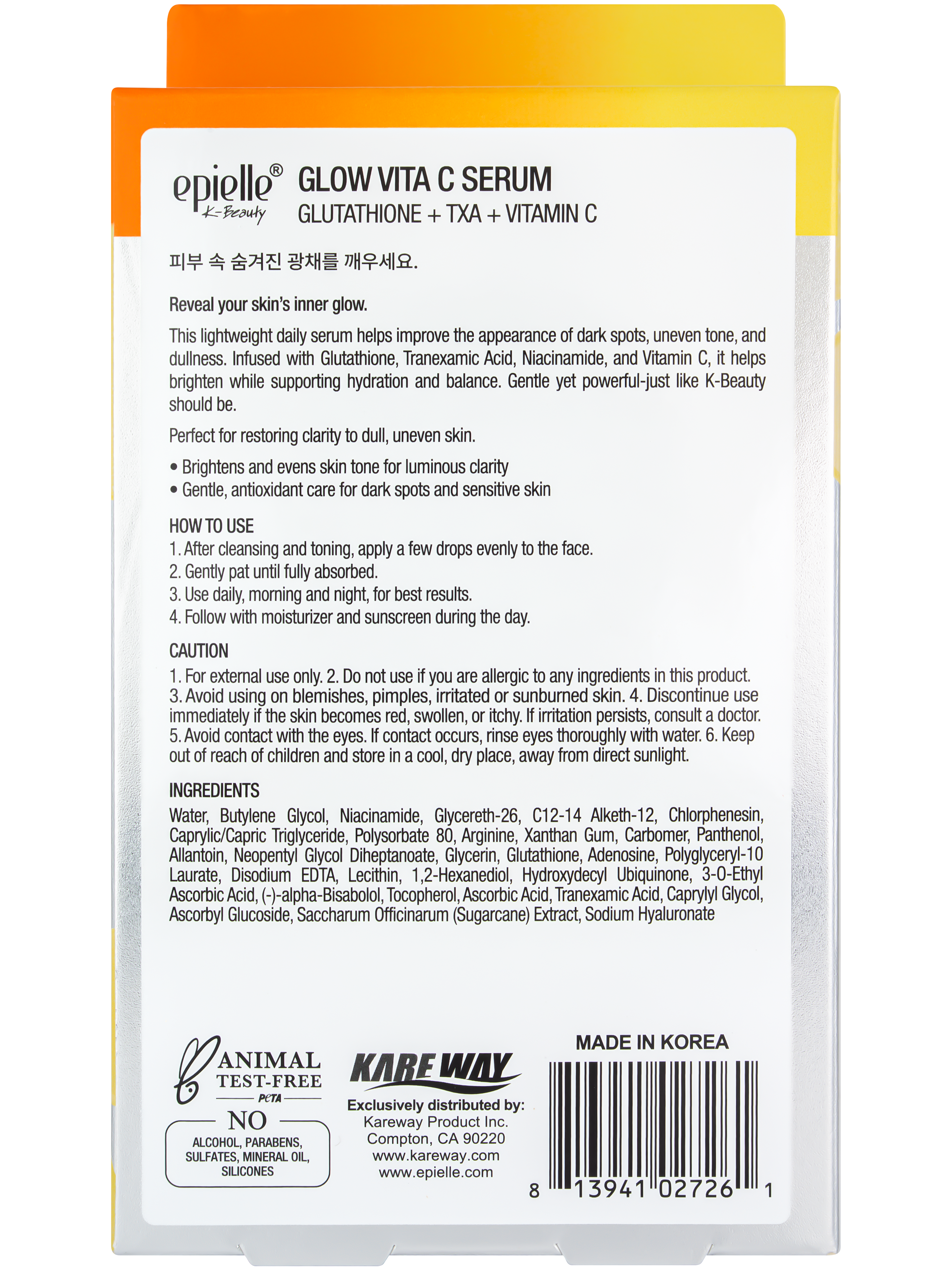 Glow Vita C Serum | Glutathione + TXA + Vitamin C