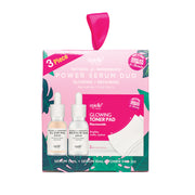 Power Serum Duo Tote | 3pc Set | Glowing + Repairing