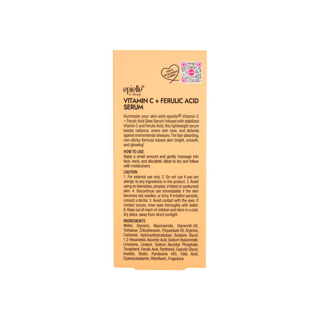 Vitamin C + Ferulic Acid Serum | 95% Natural Ingredients