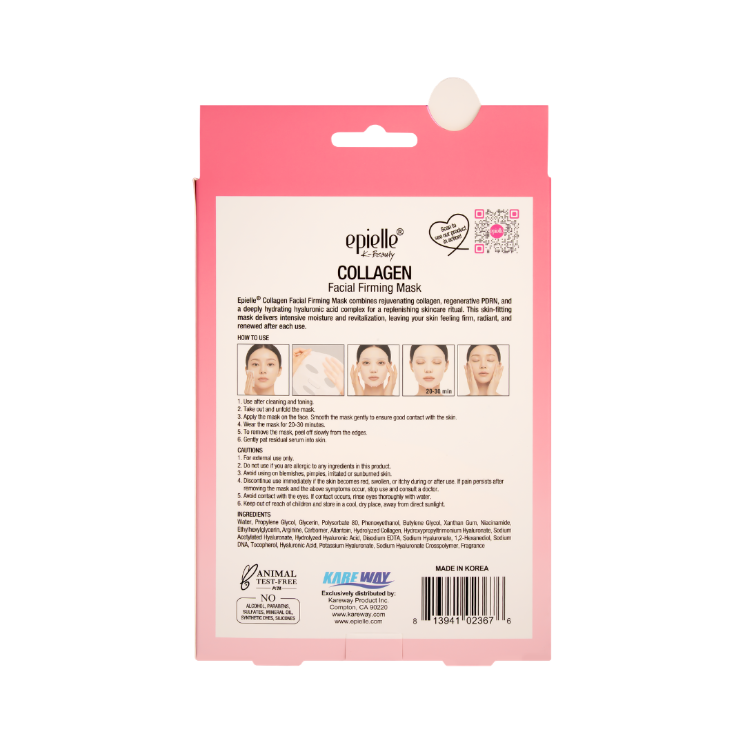 Collagen Facial Firming Mask + PDRN | 10 Count