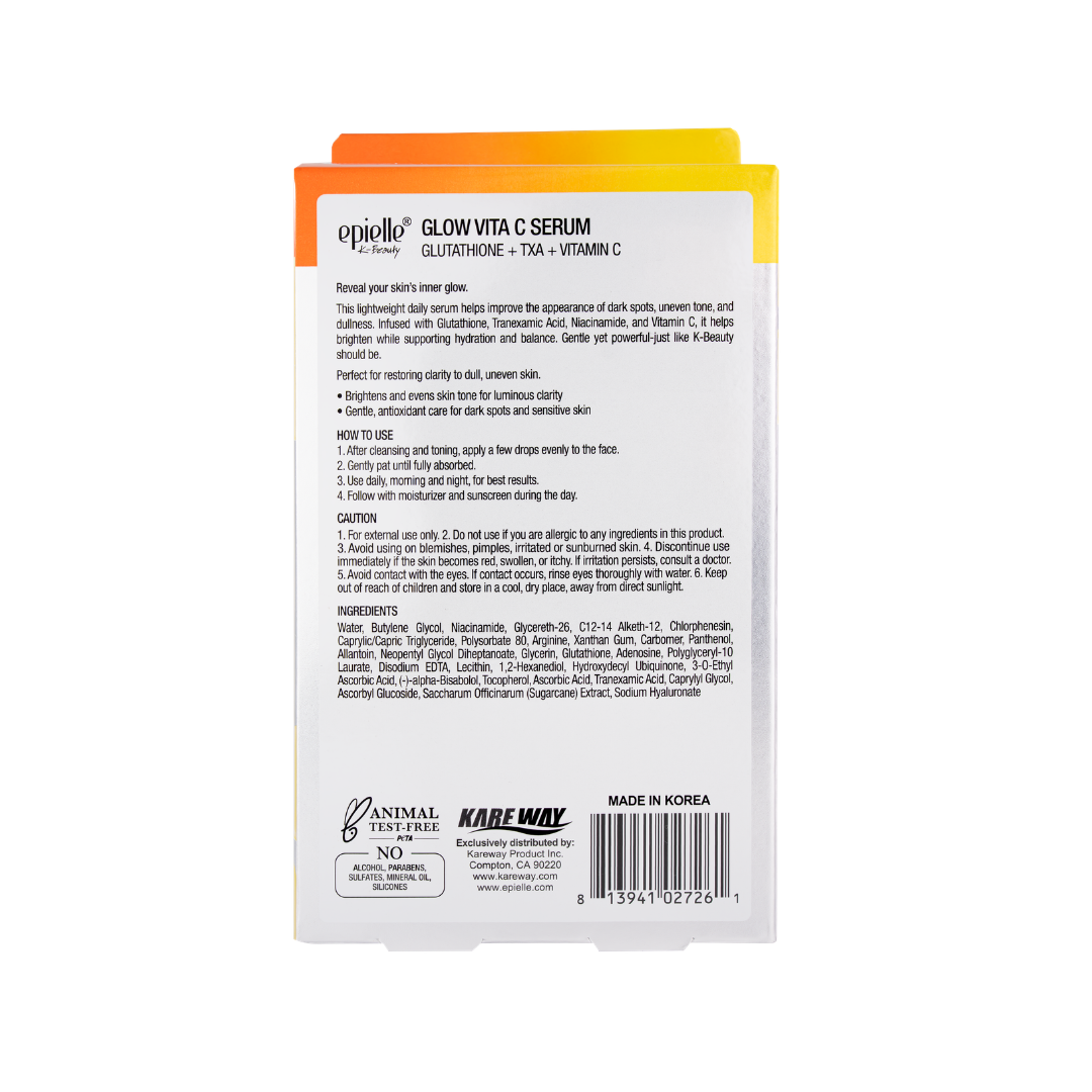 Glow Vita C Serum | Glutathione + TXA + Vitamin C