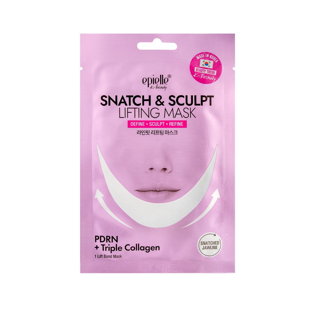 Snatch & Sculpt Lifting Mask | PDRN + Triple Collagen | 5 Count