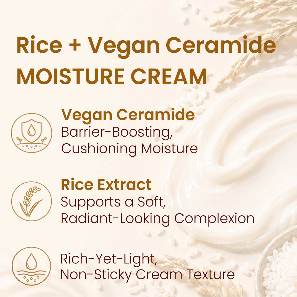 Facial Serum+Cream Combo | Rice