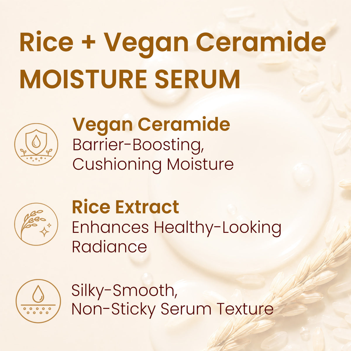 Facial Serum+Cream Combo | Rice