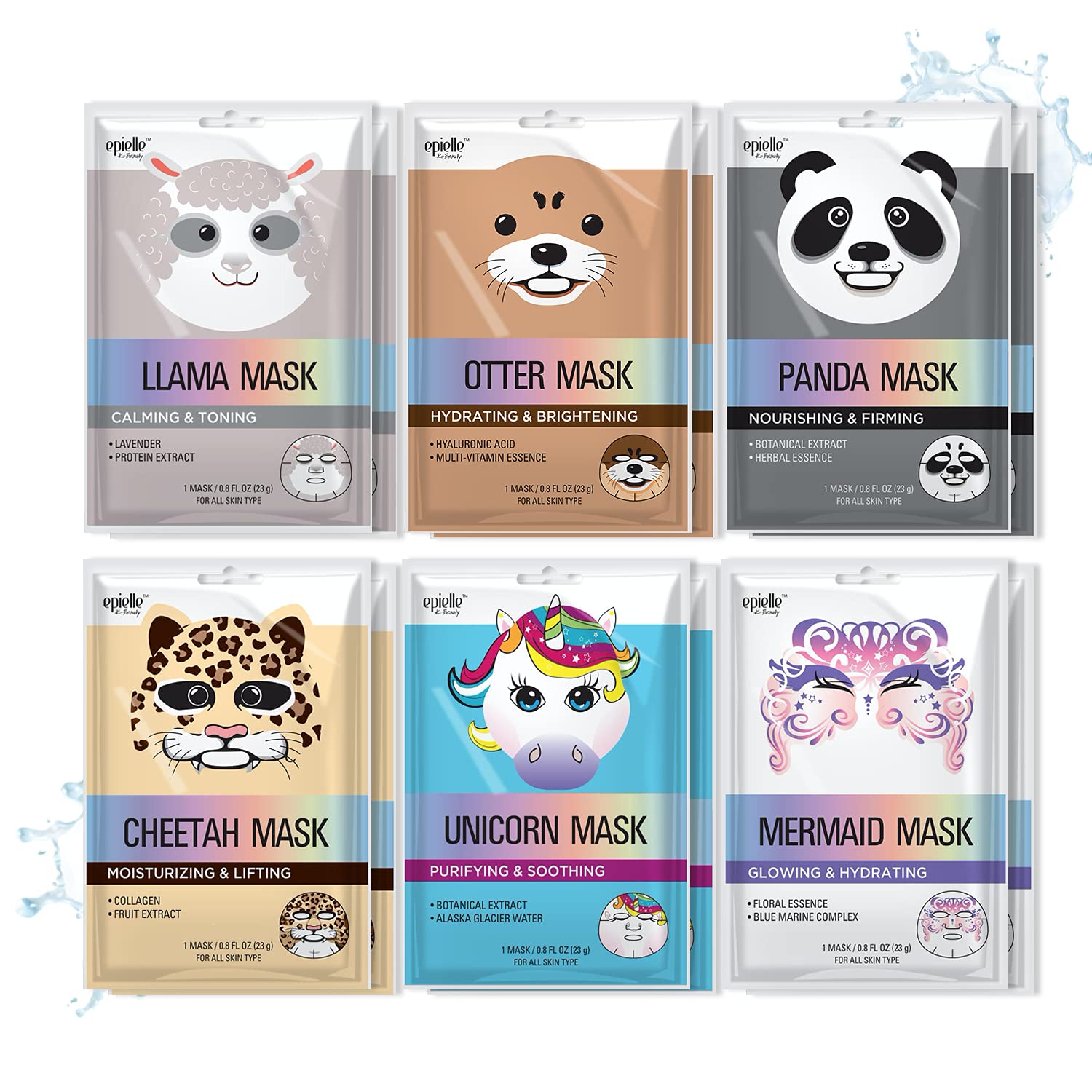 epielle Animal Face Mask