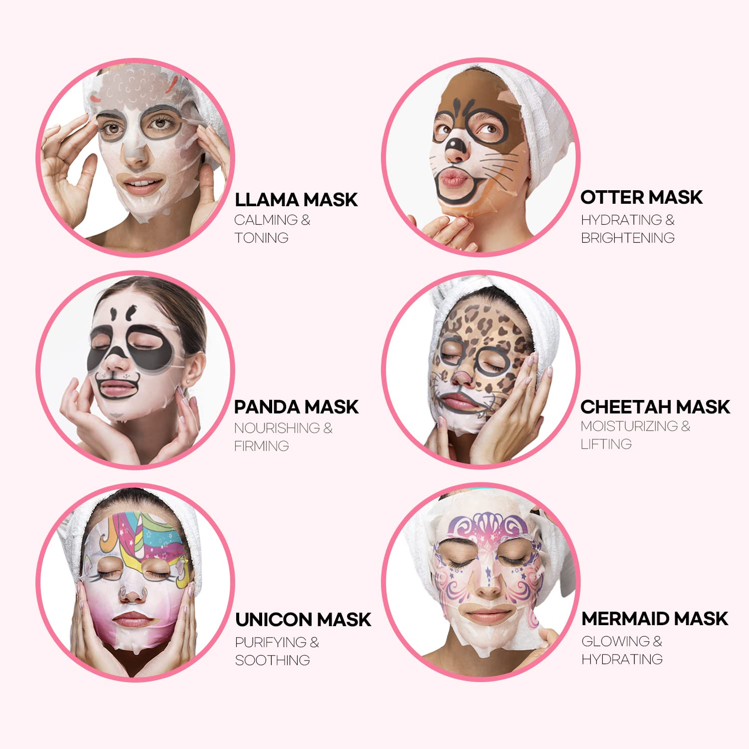 epielle Animal Face Mask