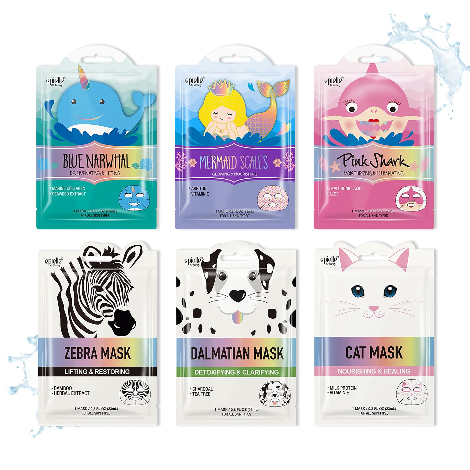 epielle Animal Face Mask